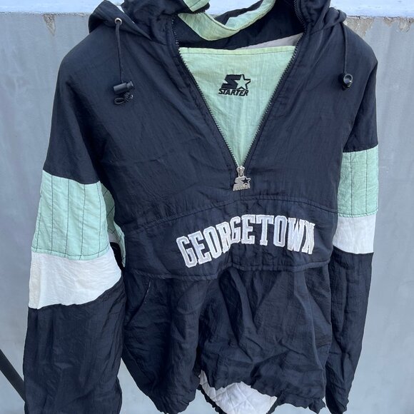Vintage Starter Georgetown Hoyas Pull Over Jacket- Size XL - Picture 5 of 5